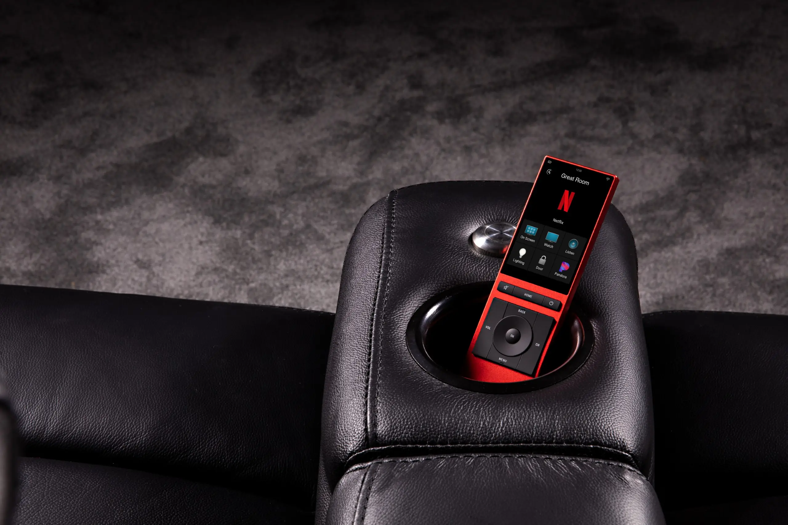 Control4 NEEO remote and home cinema installation by SetupTeam Toronto