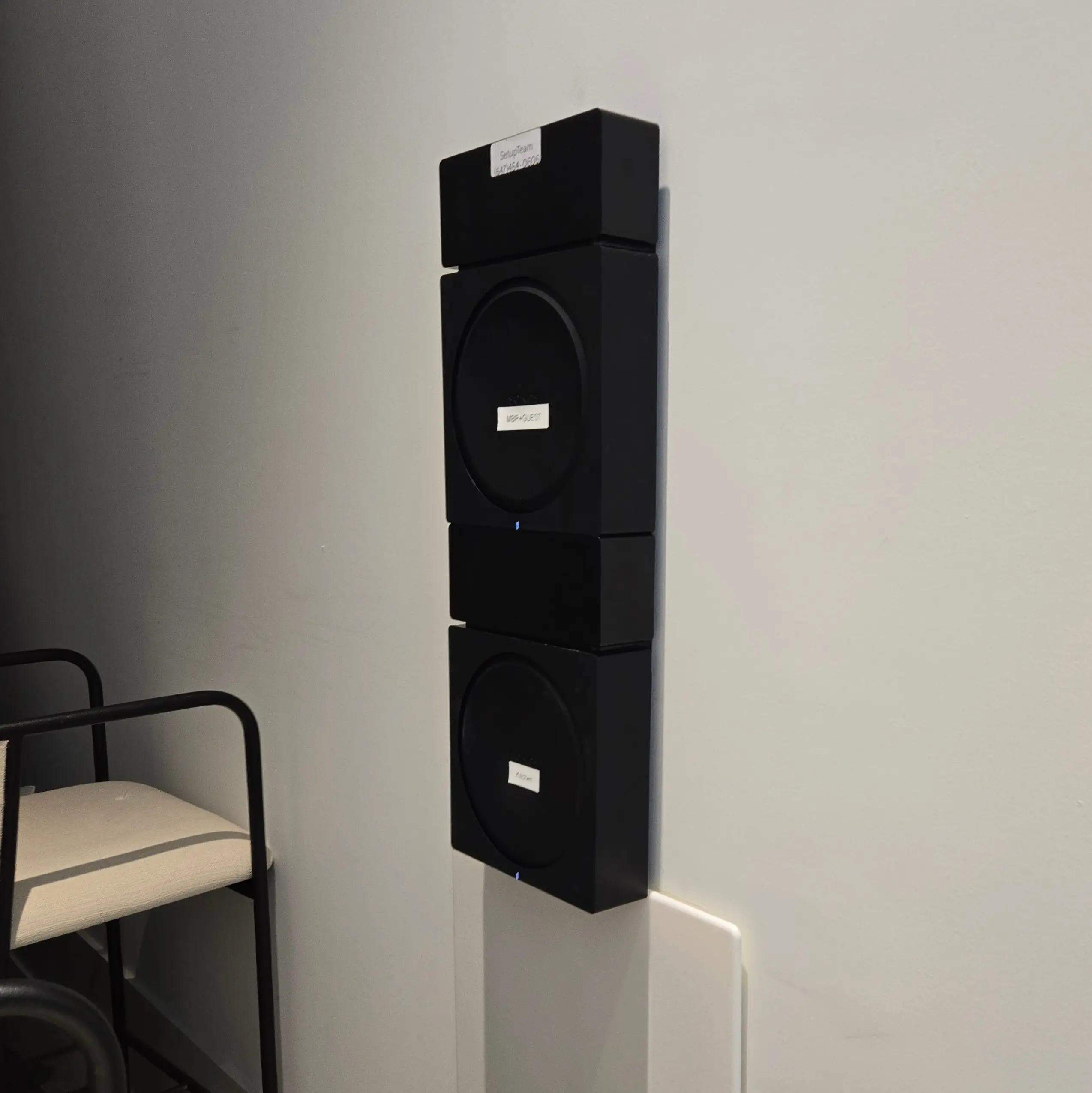 Sonos Amps wall-mounted, whole-home audio distribution