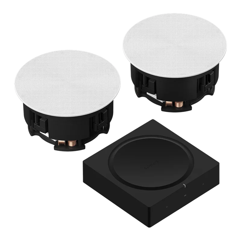Sonos In-Ceiling Set (6-inch) with Amp and in-ceiling speakers