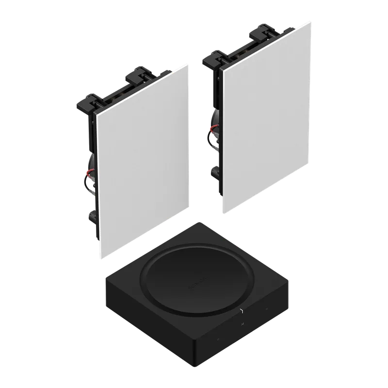 Sonos In-Wall Set with Amp and in-wall speakers
