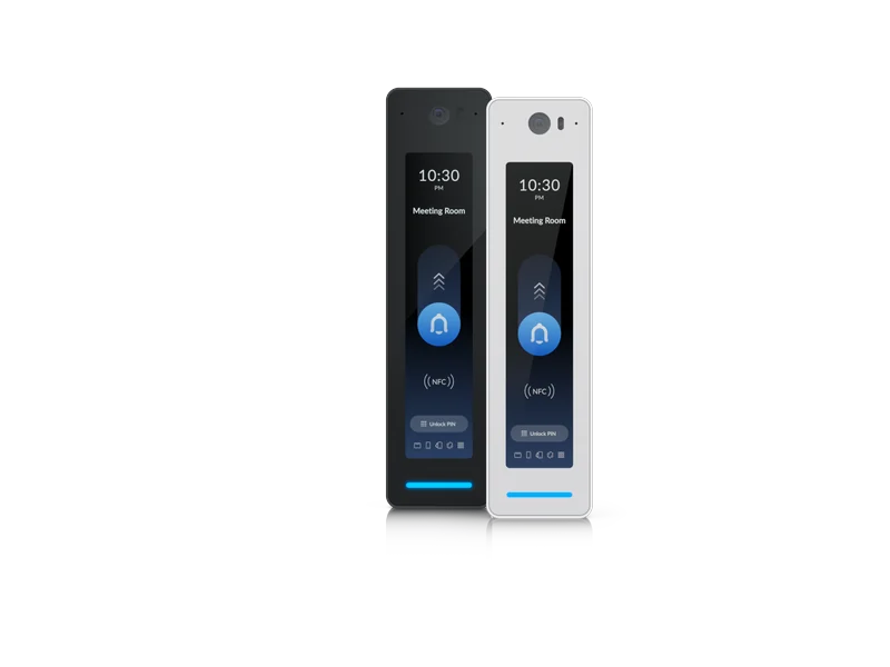 UniFi Access G3 Reader Pro door readers in black and white