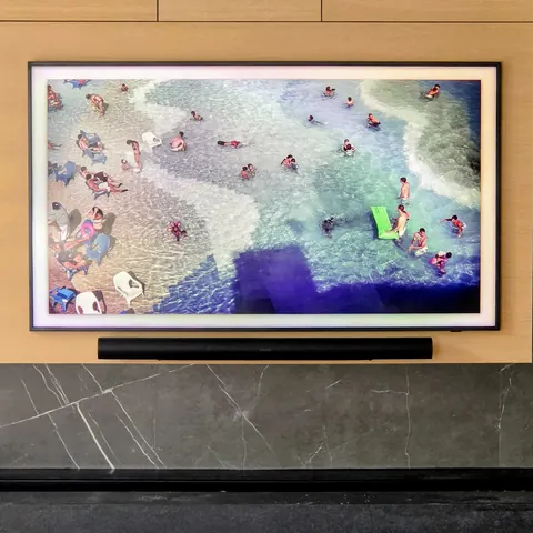 75 inch samsung frame TV Sonos arc ultra