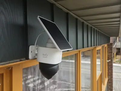 Eufy SoloCam S340 Solar Security Camera Installation
