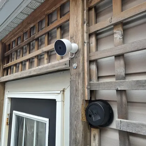 Nest Outdoor Security Camera Installation