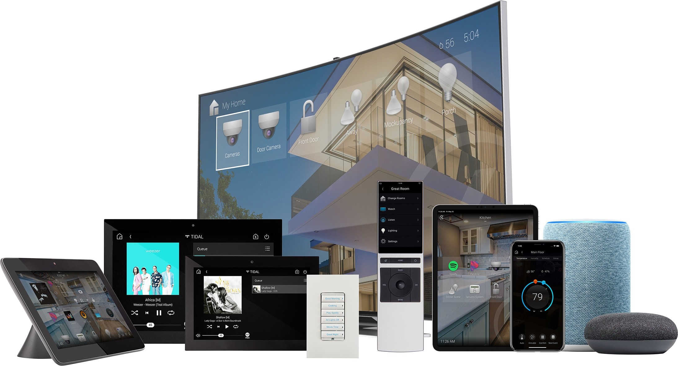 Control4 smart home interface — SetupTeam Toronto