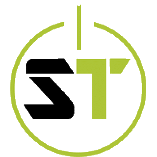 SetupTeam “ST” logo mark for TV wall mounting, home theatre, Sonos, Wi-Fi, and smart home installation in Toronto