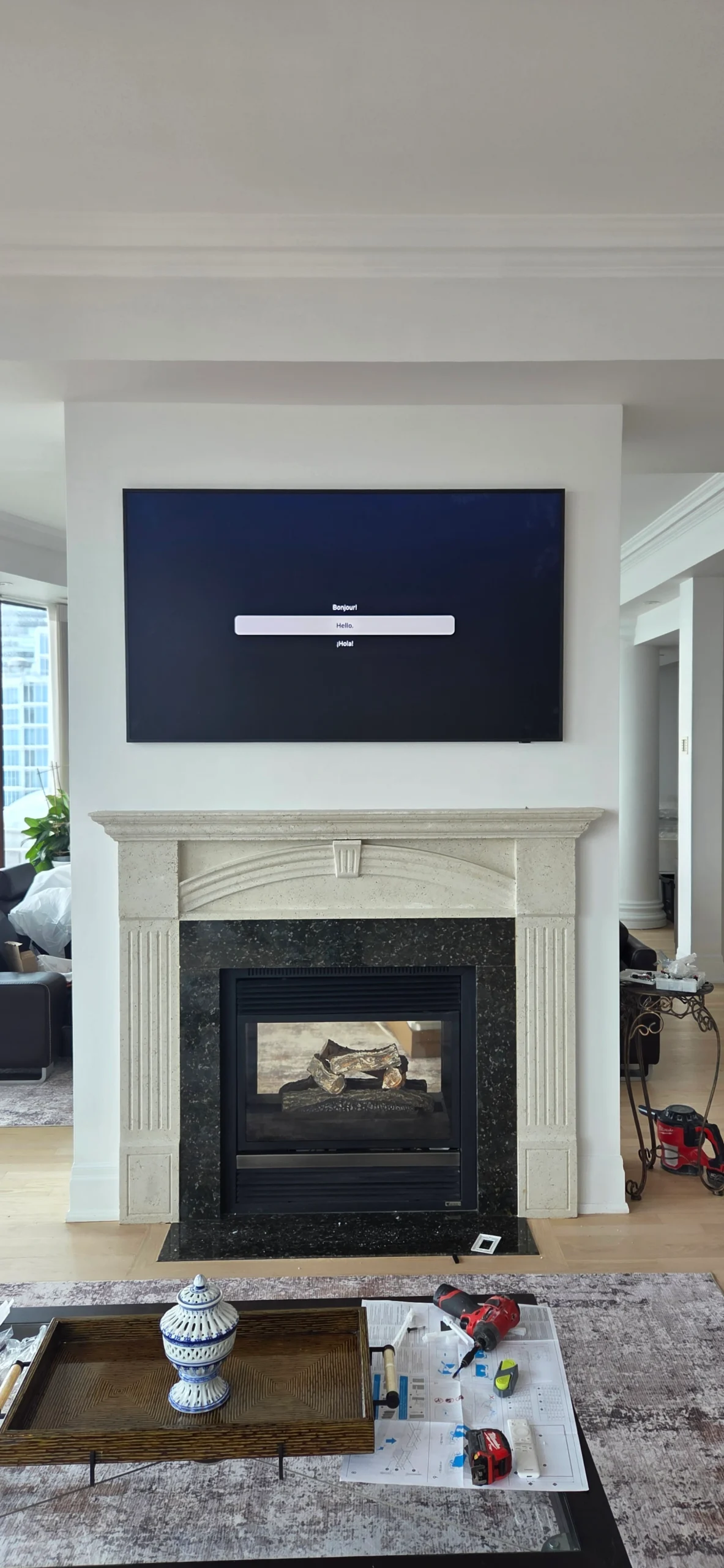SetupTeam installation in progress — Etobicoke home