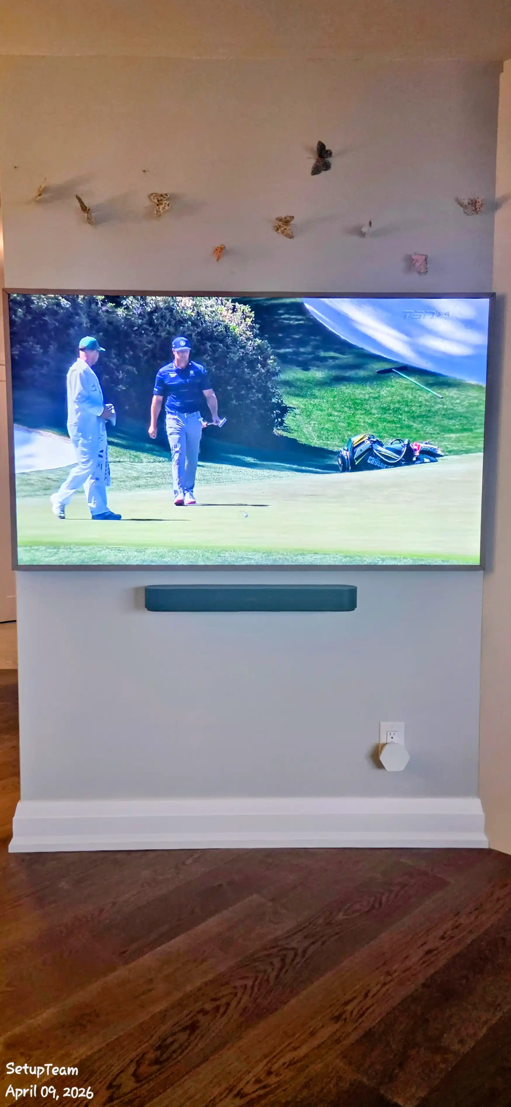 Samsung TV installation