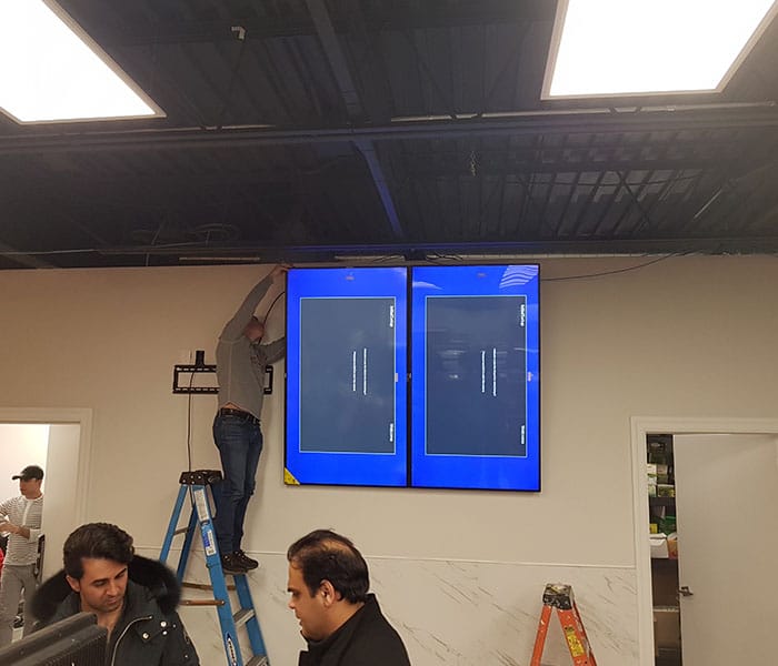 Toronto TV Commercial Installation
