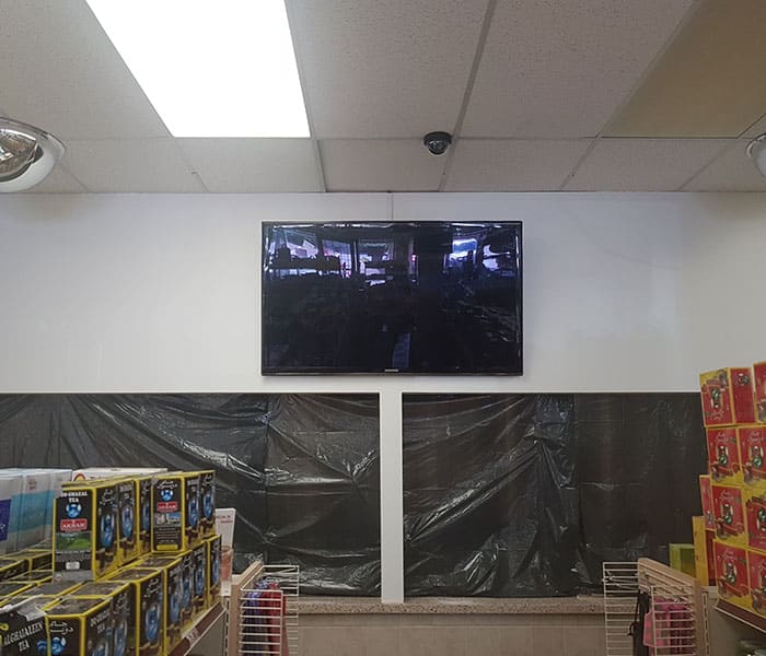 Wall Mounting TVs for Commercial Business