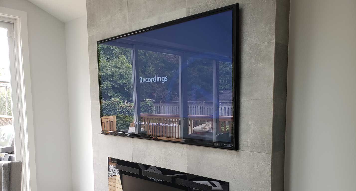 TV mounting