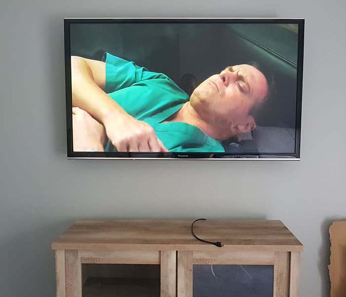 TV mounting
