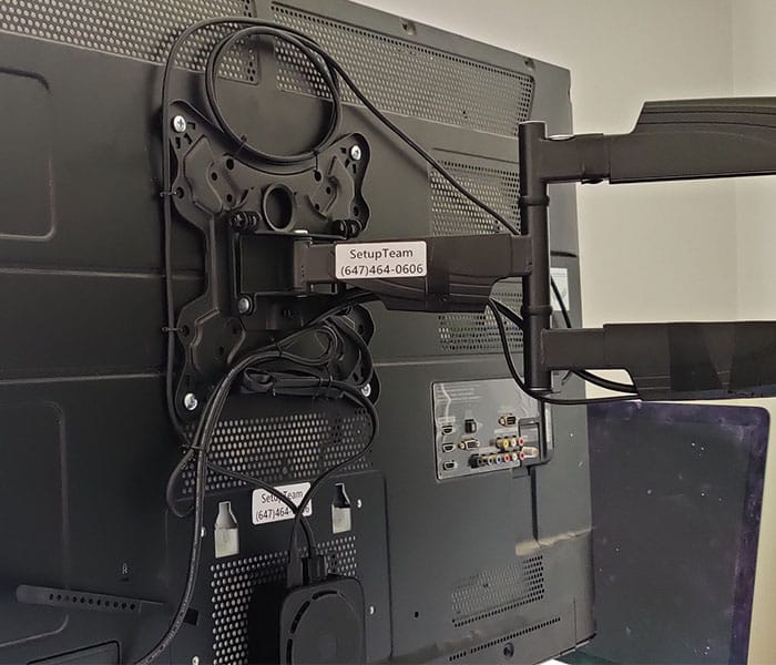 Concealing Wires by SetupTeam Example